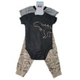 thumbnail image 1 of Carter's Boys 3 Piece Ankle Length Pants Bodysuit Pant Short Sleeve Set (Dinos, 18M), 1 of 2