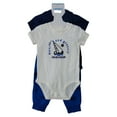 thumbnail image 1 of Carter's Boys 3 Piece Ankle Length Pants Bodysuit Pant Short Sleeve Set (Movin & Groovin, 24M), 1 of 2