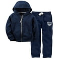 thumbnail image 1 of Carter's Boys Fleece Hoodie and Pants 2-Piece Set 18M, Navy, 1 of 3