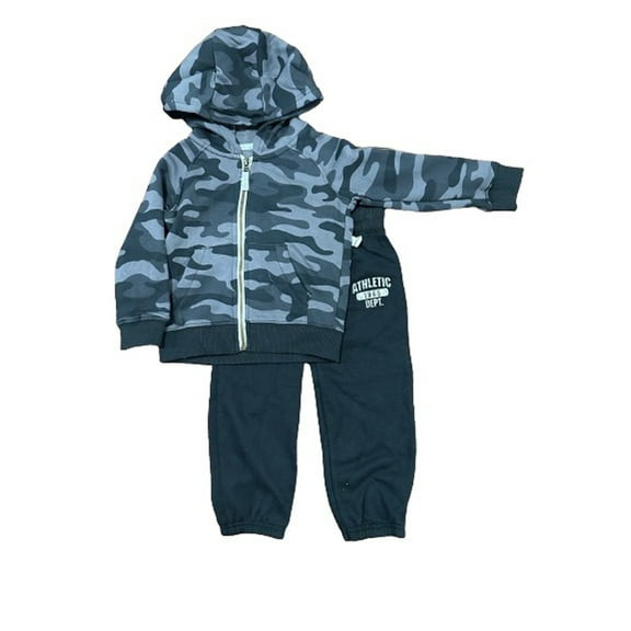 Carter's Boys Hooded FLEECE SET Camouflage