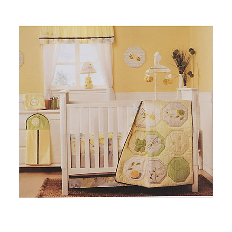 Honey bee 2025 crib bedding