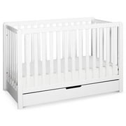 Carter's By DaVinci Colby 4-In-1 Convertible Crib With Trundle Drawer in White