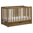 thumbnail image 1 of Carter's By DaVinci Colby 4-in-1 Convertible Crib w/ Trundle Drawer in Walnut, 1 of 6