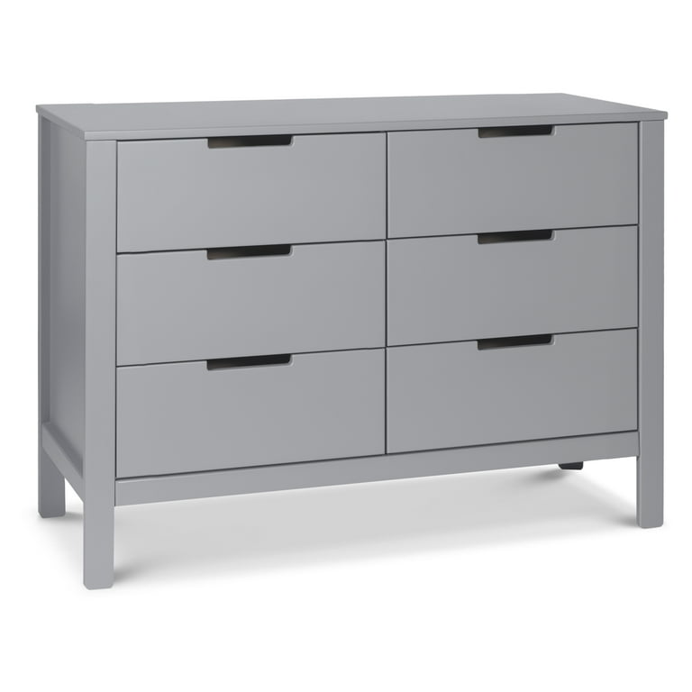 Carter's By DaVinci Colby 6-Drawers Pine Wood Baby Double Dresser