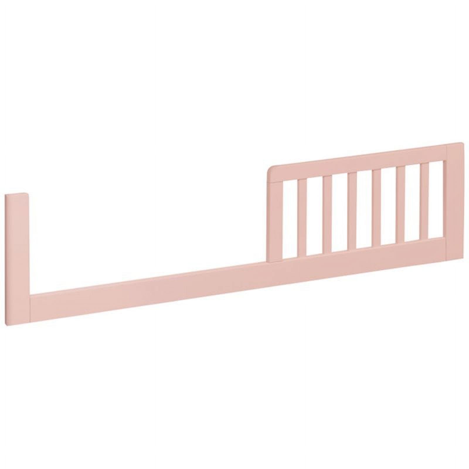 Carter's By DaVinci Colby Pine Wood Toddler Bed Conversion Kit in Petal