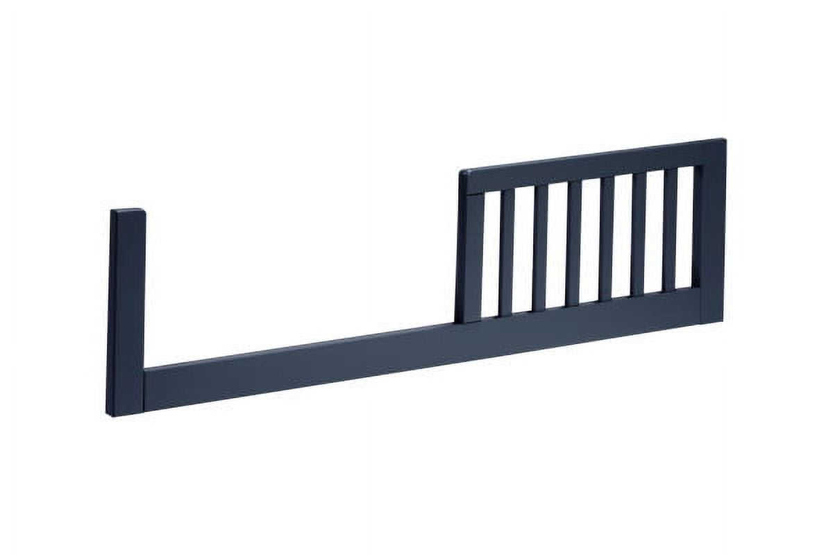 Carter's By DaVinci Colby Solid Pine Wood Toddler Rail in Navy Blue
