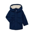 thumbnail image 1 of Carter's Child of Mine Toddler Plush- Lined Hooded Parka Jacket, Sizes 2T-5T, 1 of 3