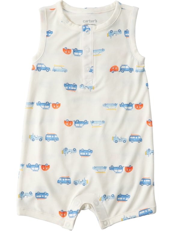Baby Boy ComfySoft Romper, Sizes Preemie-18 Months