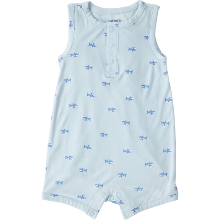 Carter's Child of Mine Baby Boy ComfySoft Romper, Sizes Preemie-18 Months