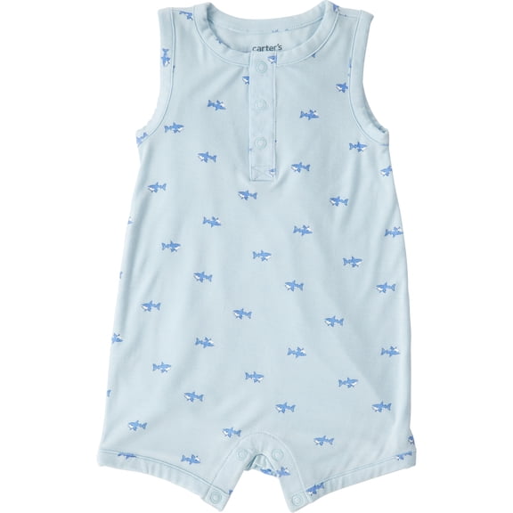 Carter's Child of Mine Baby Boy ComfySoft Romper, Sizes Preemie-18 Months
