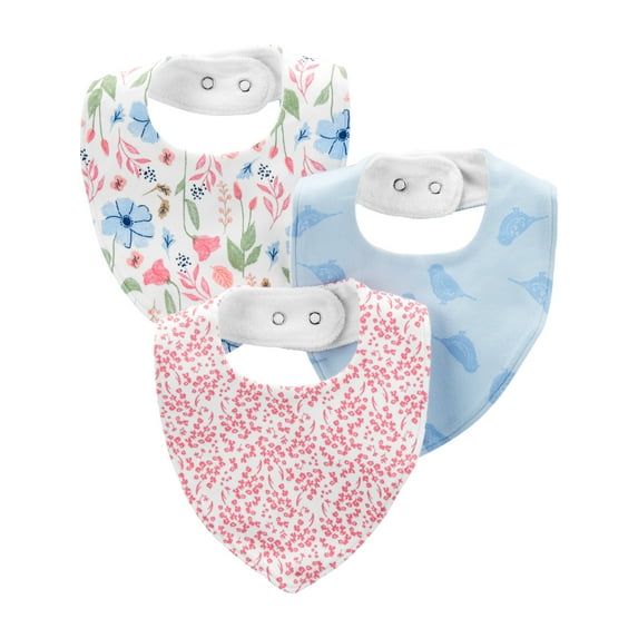 Carter's Child of Mine Baby Bibs, 3-Pack, One Size
