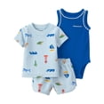 thumbnail image 1 of Carter's Child of Mine Baby Boy, 3-Piece, Sizes 0/3-24 Months, 1 of 9