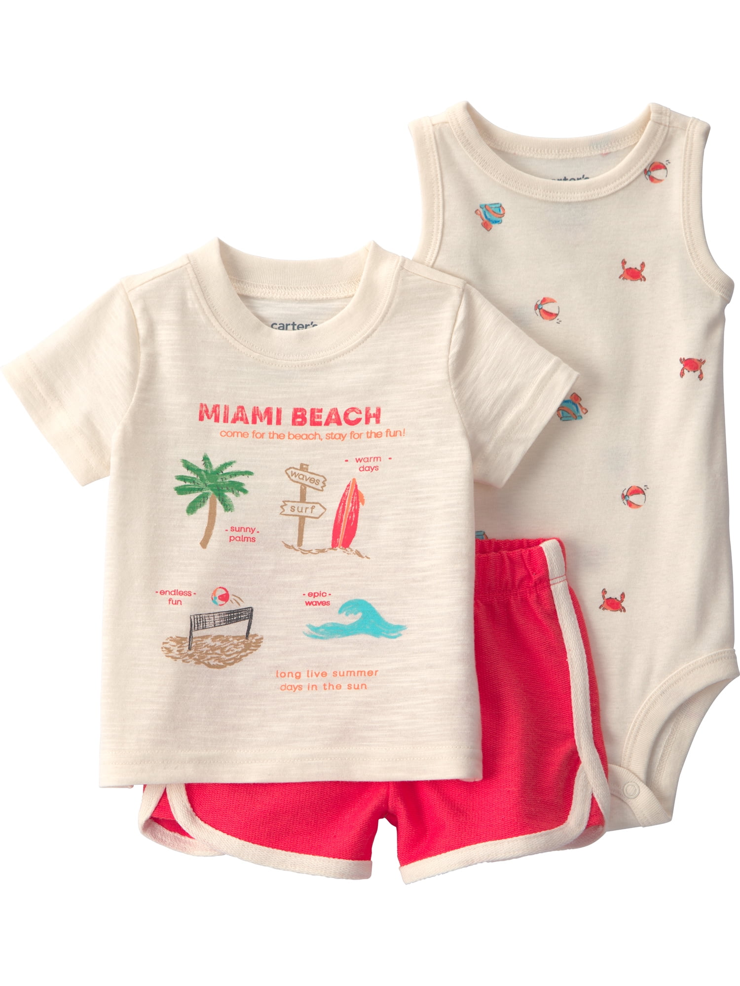 Baby Boy, 3-Piece, Sizes 0/3-24 Months