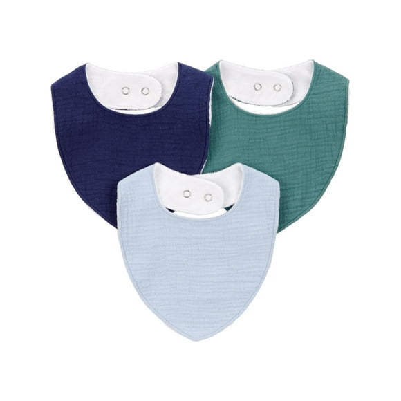 Carter's Child of Mine Baby Boy Bibs, 3-Pack, One Size