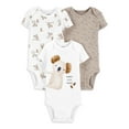 thumbnail image 1 of Carter's Child of Mine Baby Boy Bodysuits, 3 Pack, Preemie-24 Months, 1 of 5