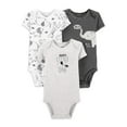 thumbnail image 1 of Carter's Child of Mine Baby Boy Bodysuits, 3 Pack, Preemie-24 Months, 1 of 3