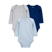 Carter's Child of Mine Baby Boy Bodysuits, 3-Pack, Sizes Preemie-18 Months