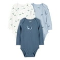 thumbnail image 1 of Carter's Child of Mine Baby Boy Bodysuits, 3-Piece, Sizes Preemie-18 Months, 1 of 6