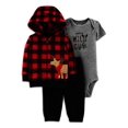thumbnail image 1 of Carter's Child of Mine Baby Boy Cardigan, Bodysuit and Pant Outfit Set, 3-Piece, 1 of 4