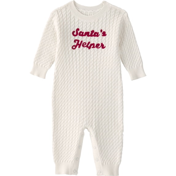 Carter's Child of Mine Baby Boy Christmas Jumpsuit, One-Piece, Sizes 0/3 - 24 Months