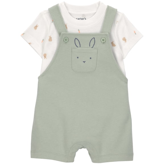 Carter's Child of Mine Baby Boy Easter Overalls Set, 2-Piece, Sizes Preemie-12 Months