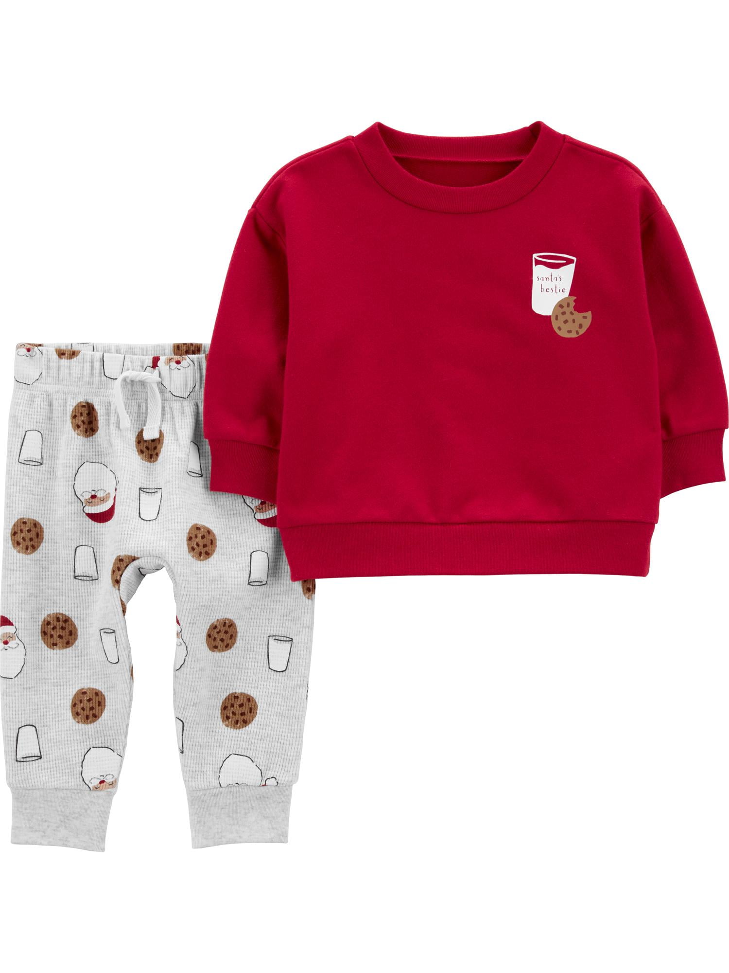 Carter's Child of Mine Baby Holiday Outfit Set, 2-Piece, Sizes