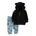 thumbnail image 1 of Carter's Child of Mine Baby Boy Hooded Outfit Set, 2-Piece, Sizes 0-24M, 1 of 3