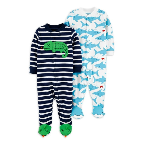 Carter's Child of Mine Baby Boy Interlock Cotton Sleep 'N Play Footed