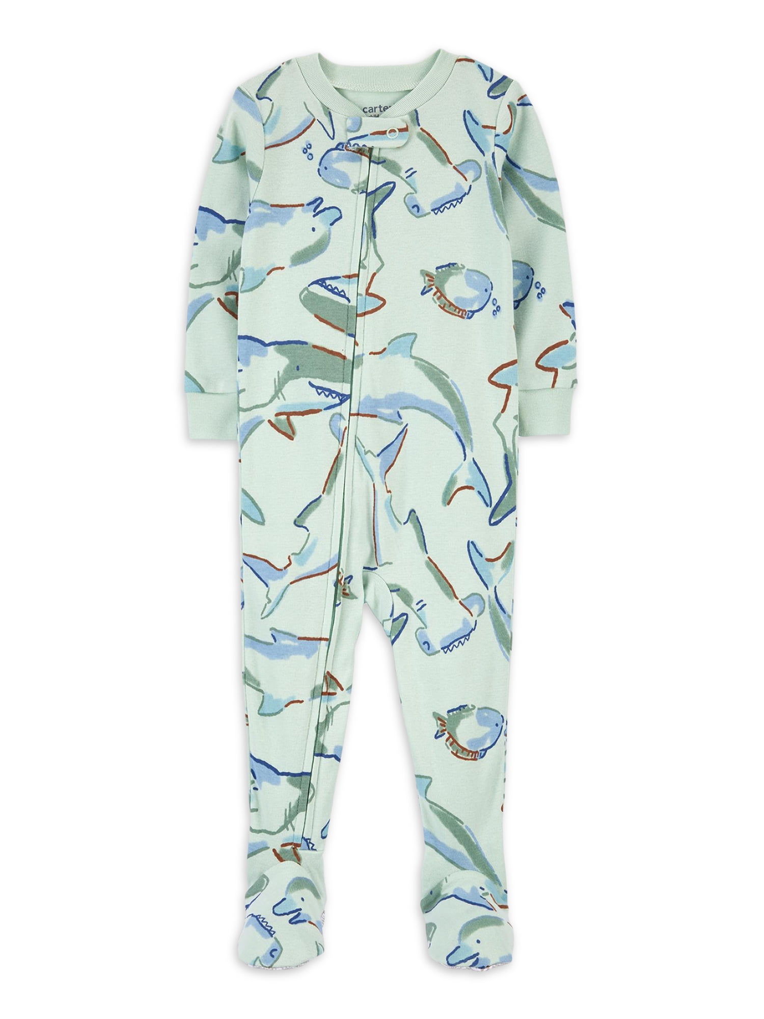 Carter's Baby Boys' 12M-24M One Piece Rocket Fleece Footless PJS :  : Clothing, Shoes & Accessories
