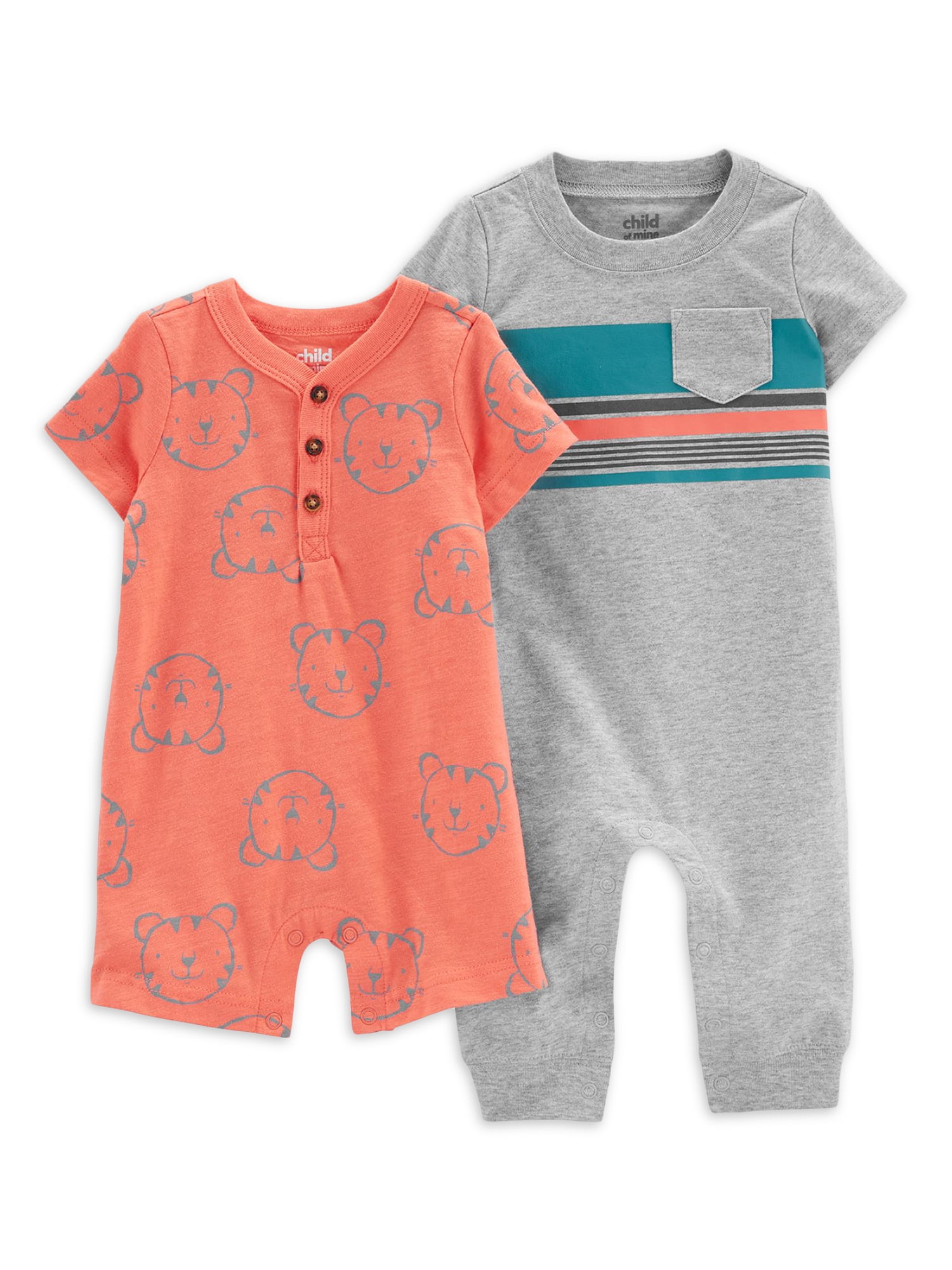 Carter's Baby Boy Romper Short Sleeve, Pack, 03 Nigeria Ubuy