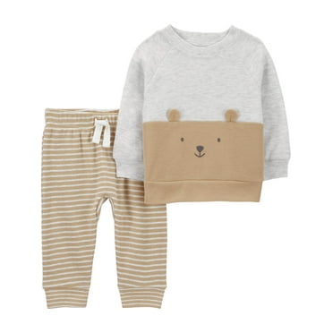 Carter's Child of Mine Baby Boy Outfit Set, 2-Piece, Sizes 0/3-24 Months