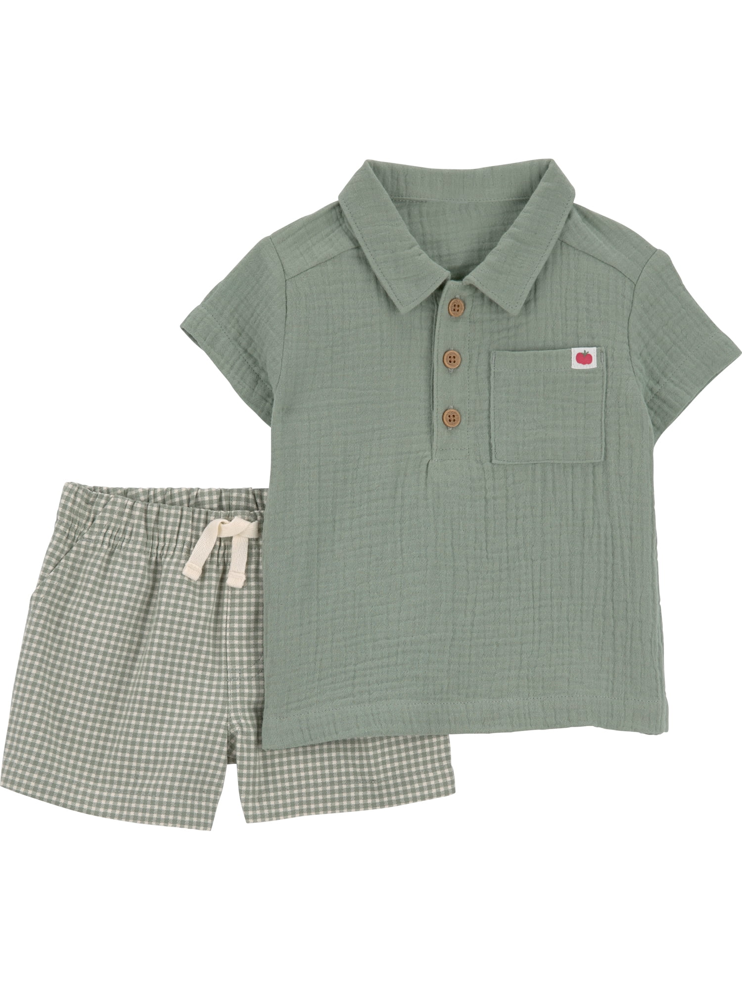 Carter's Child of Mine Baby Boy Outfit Set, 2-Piece, Sizes 0/3-24 Months