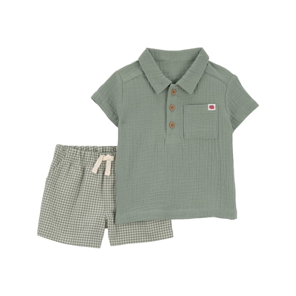 Carter's Child of Mine Baby Boy Outfit Set, 2-Piece, Sizes 0/3-24 Months