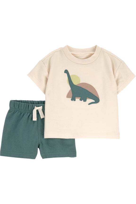 Baby Boy Outfit Set, 2-Piece, Sizes 0/3-24 Months