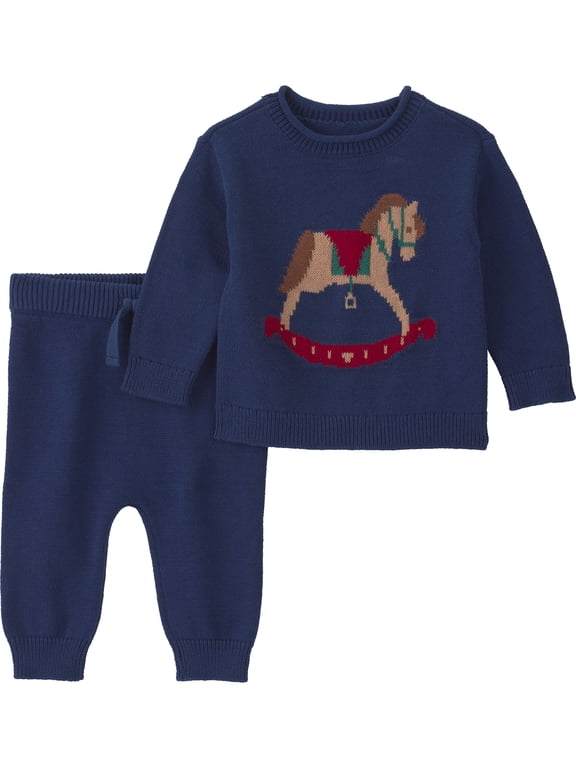 Baby Boy Outfit Set, 2-Piece, Sizes 0/3-24 Months