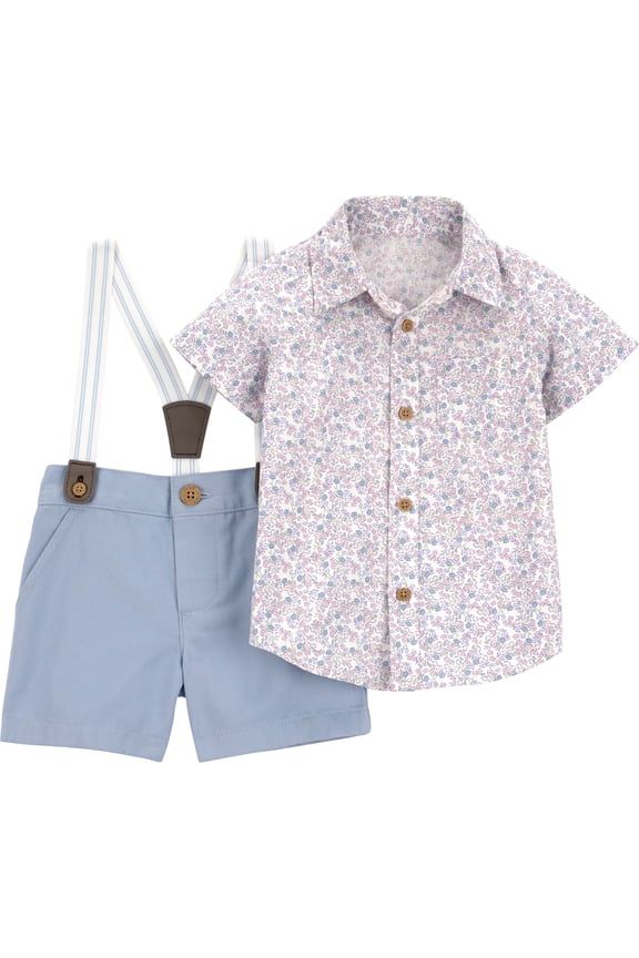 Baby Boy Outfit Set, 2-Piece, Sizes 0/3-24 Months