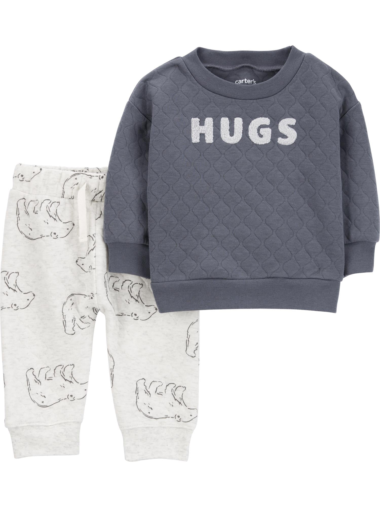 Carter's Child of Mine Baby Boy Outfit Set, 2-Piece, Sizes 0/3-24 Months