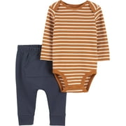 Carter's Child of Mine Baby Boy Outfit Set, 2-Piece, Sizes 0/3-24 Months