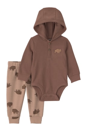 Baby Boy Outfit Set, 2-Piece, Sizes 0/3-24 Months