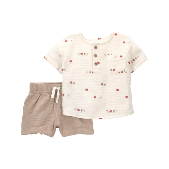 Carter's Child of Mine Baby Boy Outfit Set, 2-Piece, Sizes 0/3-24 Months