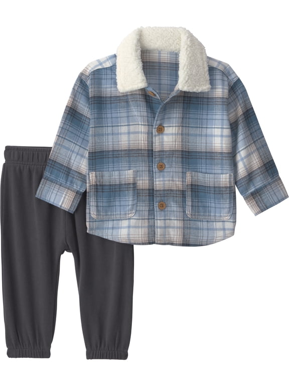 Baby Boy Outfit Set, 2-Piece, Sizes 0/3-24 Months