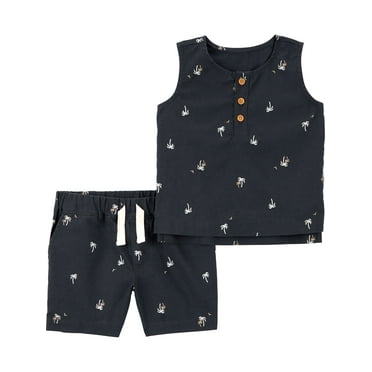 Carter's Child of Mine Baby Boy Outfit Set, 2-Piece, Sizes 0/3-24 Months