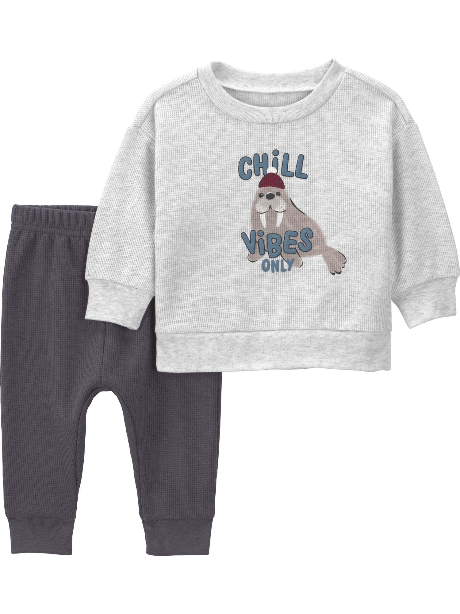 Carter's Child of Mine Baby Boy Outfit Set, 2-Piece, Sizes 0/3-24 Months