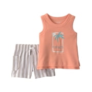 Baby Boy Outfit Set, 2-Piece, Sizes 0/3-24 Months