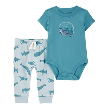 Carter's Child of Mine Baby Boy Outfit Set, 2-Piece, Sizes 0/3-24 Months