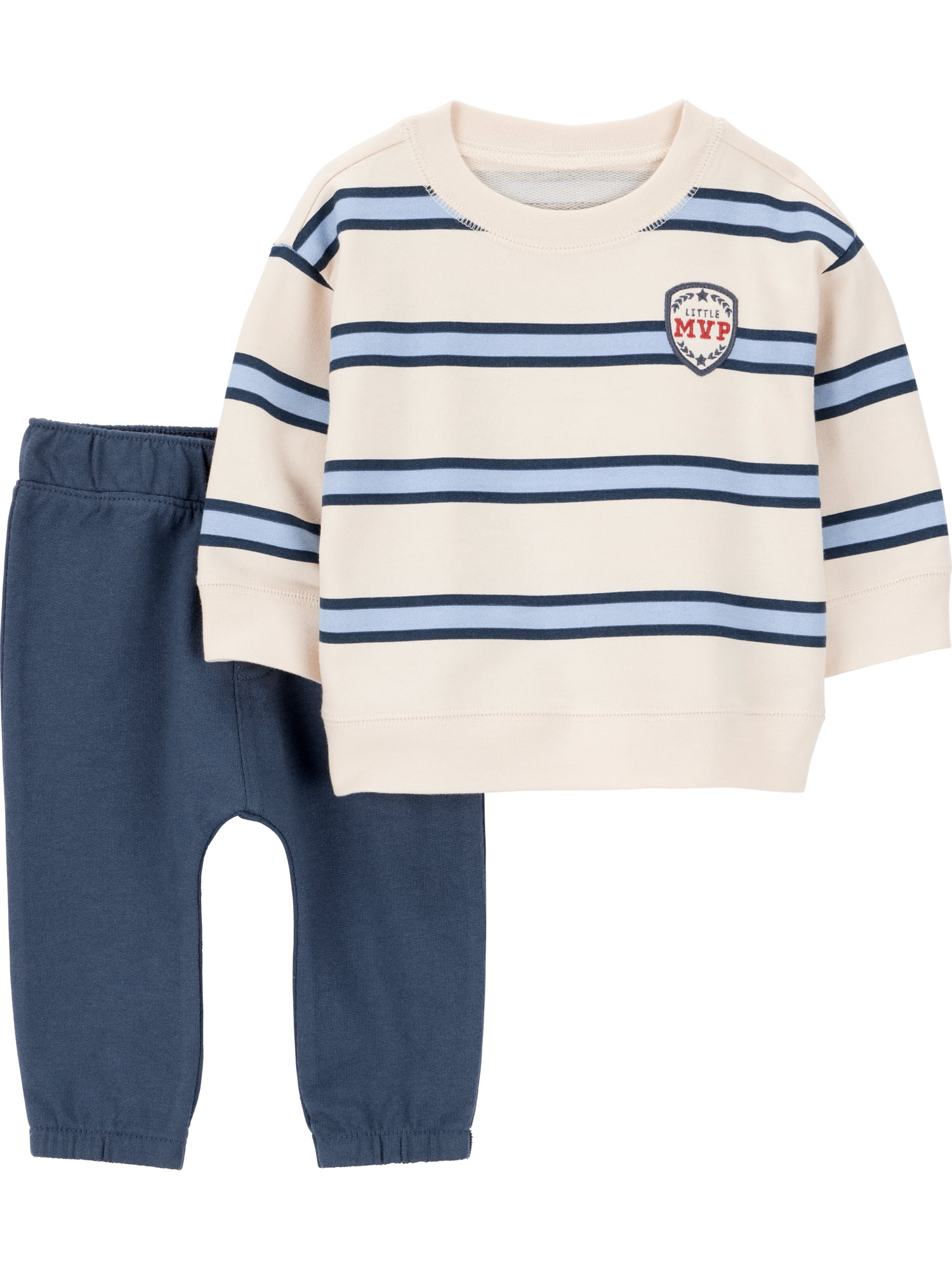 Carter's Child of Mine Baby Boy Outfit Set, 2-Piece, Sizes 0/3-24 Months