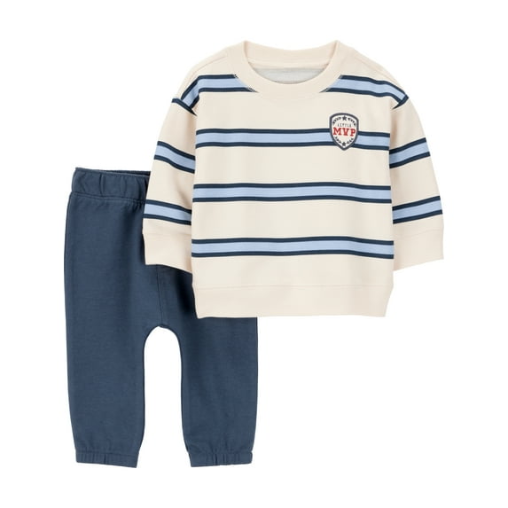 Carter's Child of Mine Baby Boy Outfit Set, 2-Piece, Sizes 0/3-24 Months