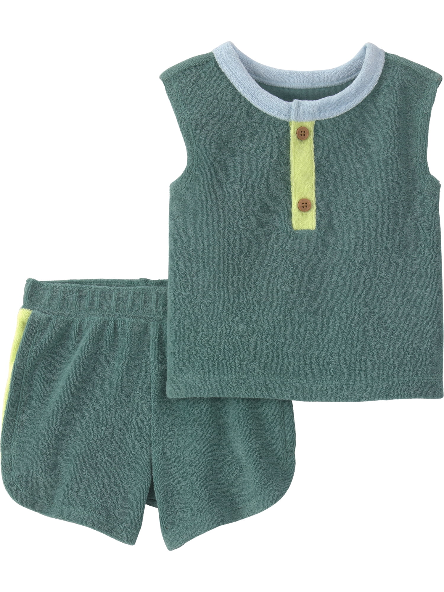 Carter's Child of Mine Baby Boy Outfit Set, 2-Piece, Sizes 0/3-24 Months