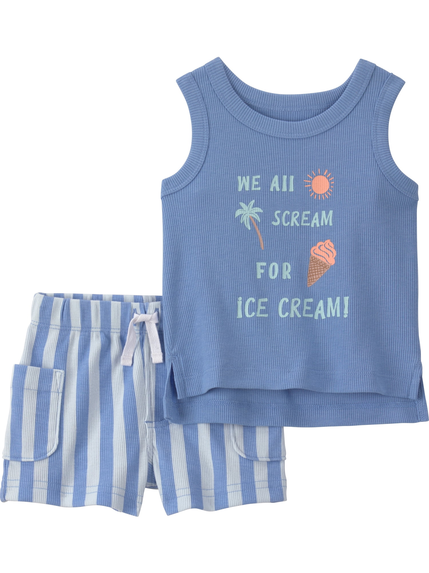 Carter's Child of Mine Baby Boy Outfit Set, 2-Piece, Sizes 0/3-24 Months
