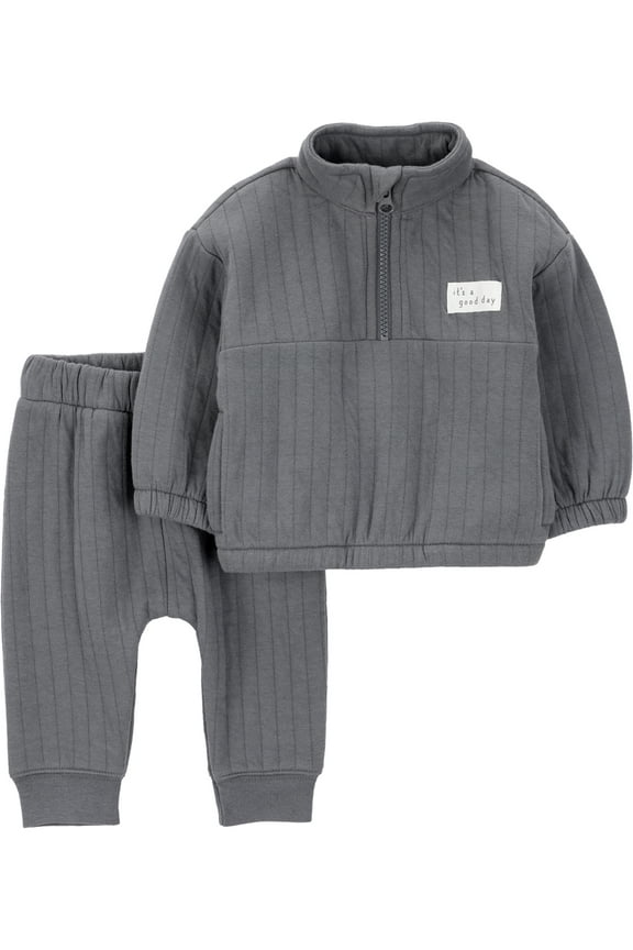 Baby Boy Outfit Set, 2-Piece, Sizes 0/3-24 Months